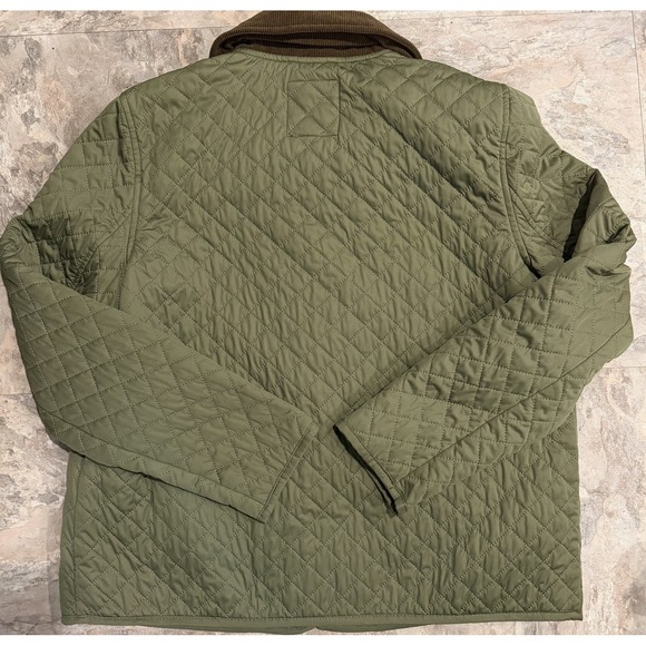 Bagatelle Womens Quilted Lightweight Barn Coat Jacket Snap Front Cord Collar - Picture 7 of 7